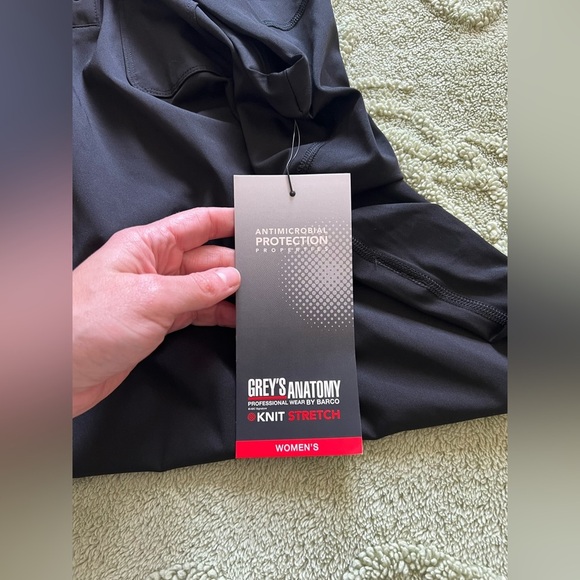 Grey's Anatomy by Barco Women's 1-Pocket Dolman Sleeve Polo Scrub Top, XS NWT! - Picture 6 of 9